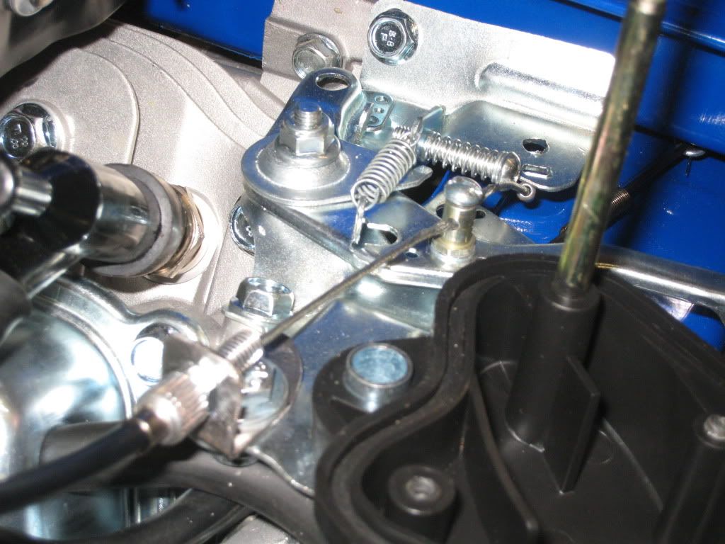 throttle linkage setup...twist grips?